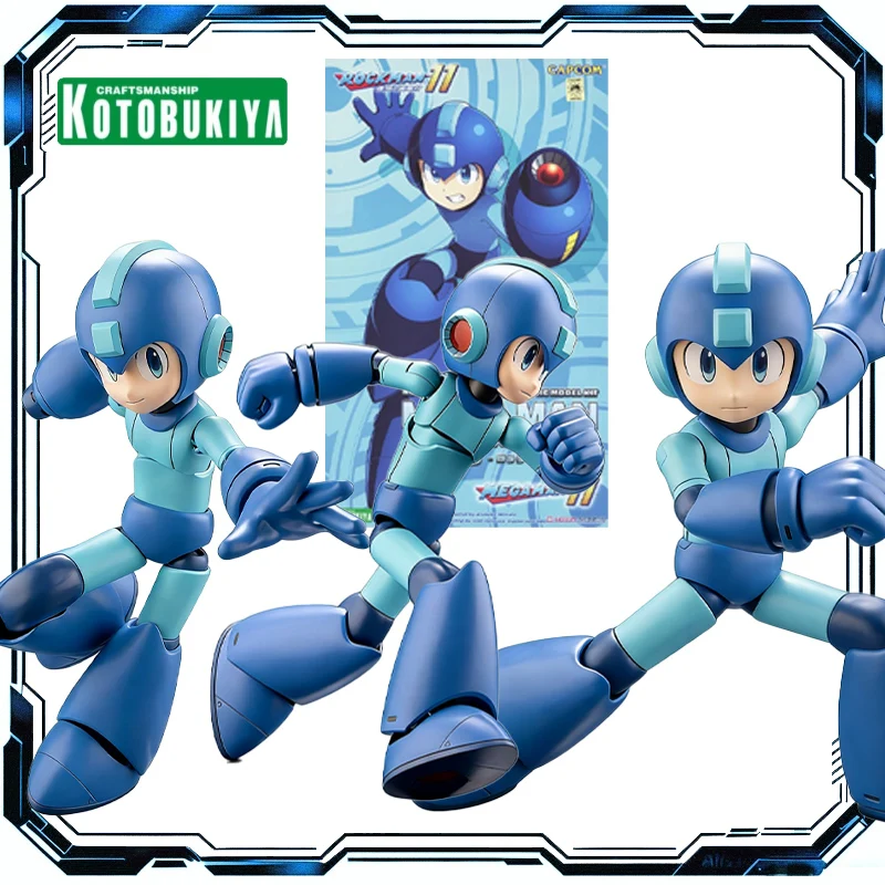 

Kotobukiya Original Model Kits Rockman 11 The Gear of Fate KP607 Assembly Model Action Figure Toys for Boys Girls Kids Gift