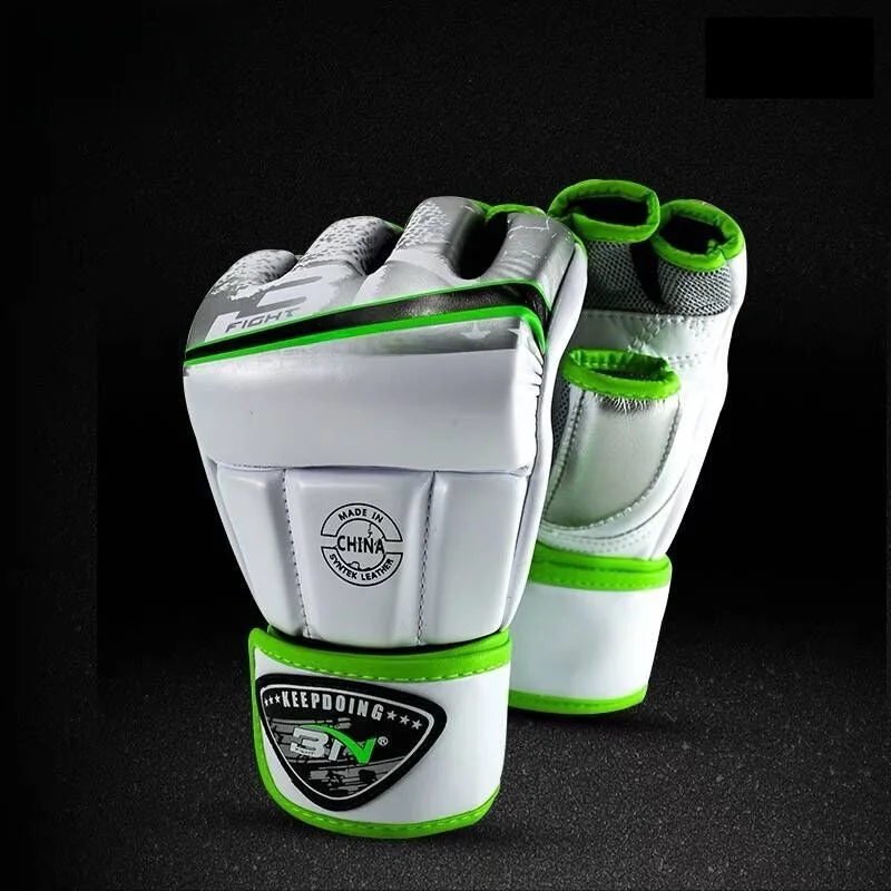 adult-boxing-gloves-half-finger-mma-fighting-gloves-men's-women's-freestyle-combat-gloves-for-sandbag-punching