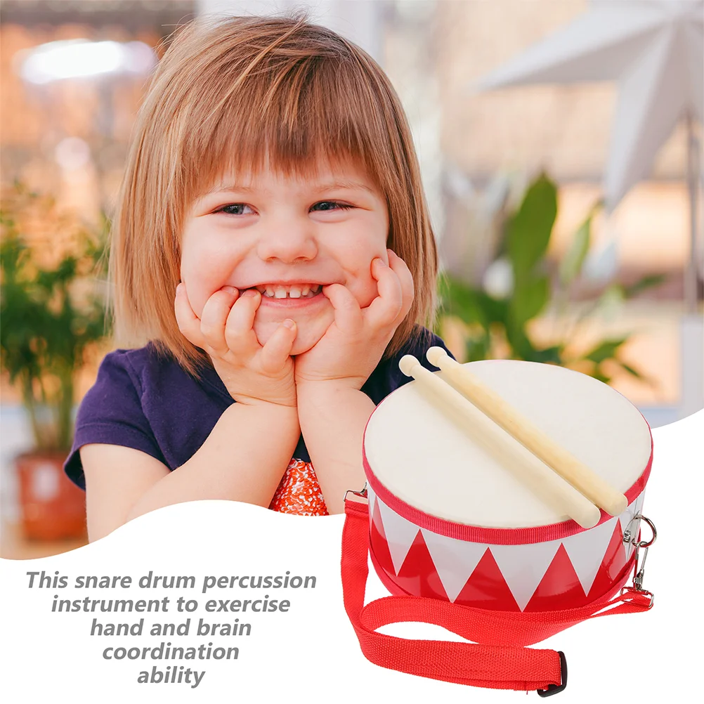 Children's Snare Drum Drums for Kids Ages 5-9 Baby 6 to 12 Months Music Toys Polyester Toddler Babies