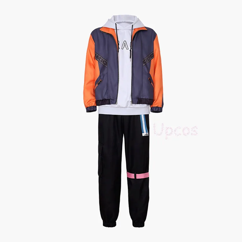 Shinonome Akito Cosplay Costume Wig PJSK Vivid BAD SQUAD BAD DOGS Outfits Anime Role Play Suits