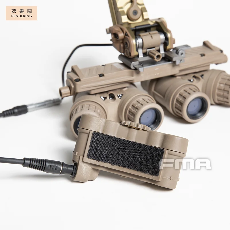 FMA Nylon Metal Tactical GPNVG18-ANVIS versione CAG NVG modello fittizio custodia funzionale per batteria con filo TB1289-A