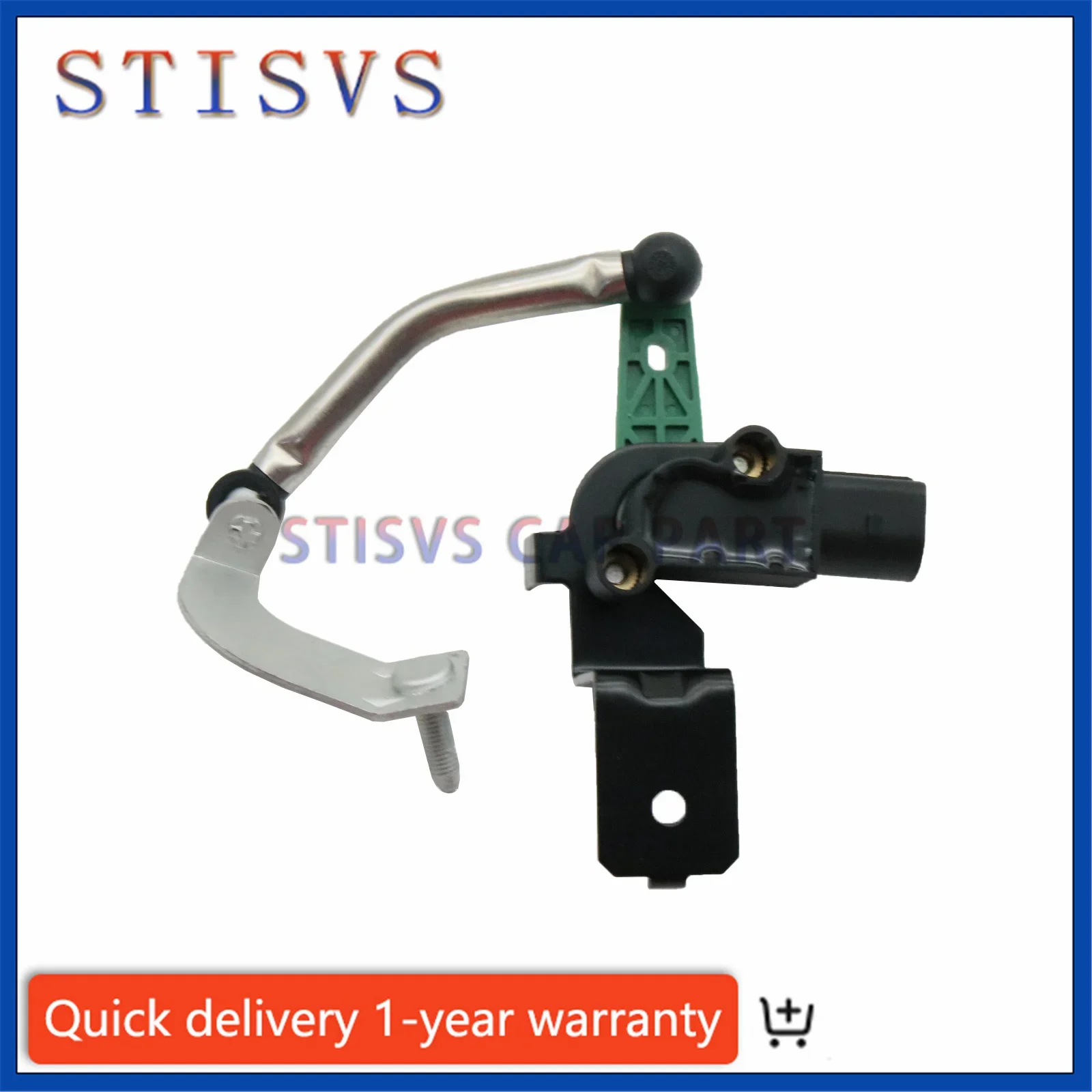 자동차 전면 우측 헤드라이트 레벨링 센서, VW Eos 골프 파사트 B6/B7 Scirocco Sharan Tiguan Touran 2007-2018, 3C0412522B