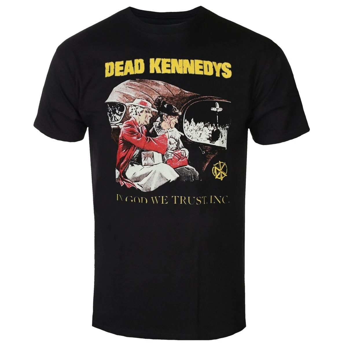 

DEAD KENNEDYS IN GOD WE TRUST Pattern Print Summer Luxury Brand Pure Cotton Men's and Women's T-shirt Short Sleeve