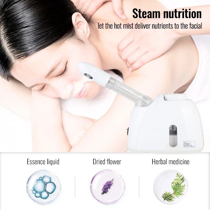 

Nano Ionic Mist Face Steamer Women Home Beauty Facial Sprayer Machine Electric Professional Spa Mist Ionic Deep Cleansing LESEN