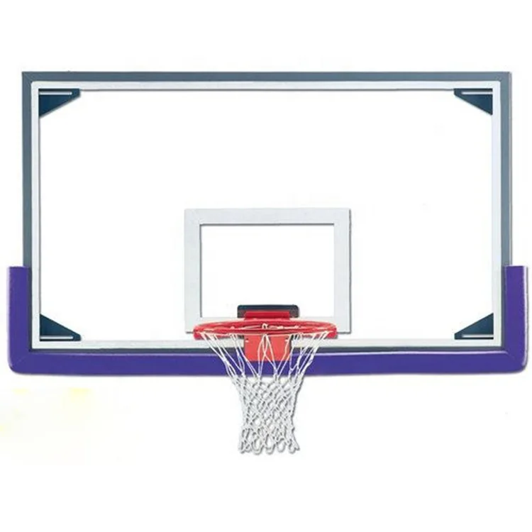 고품질 견고하고 내구성 있는 아크릴 유리 농구 백보드 공장 직판