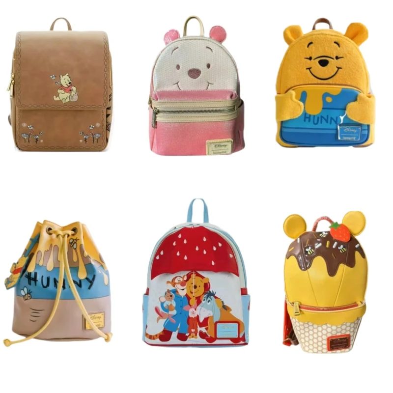 

Loungefly Disney Winnie The Pooh Backpacks, Bucket Bags, Mini Backpacks, Children'S Leisure Bags, Women'S Bags, Girls' Gifts