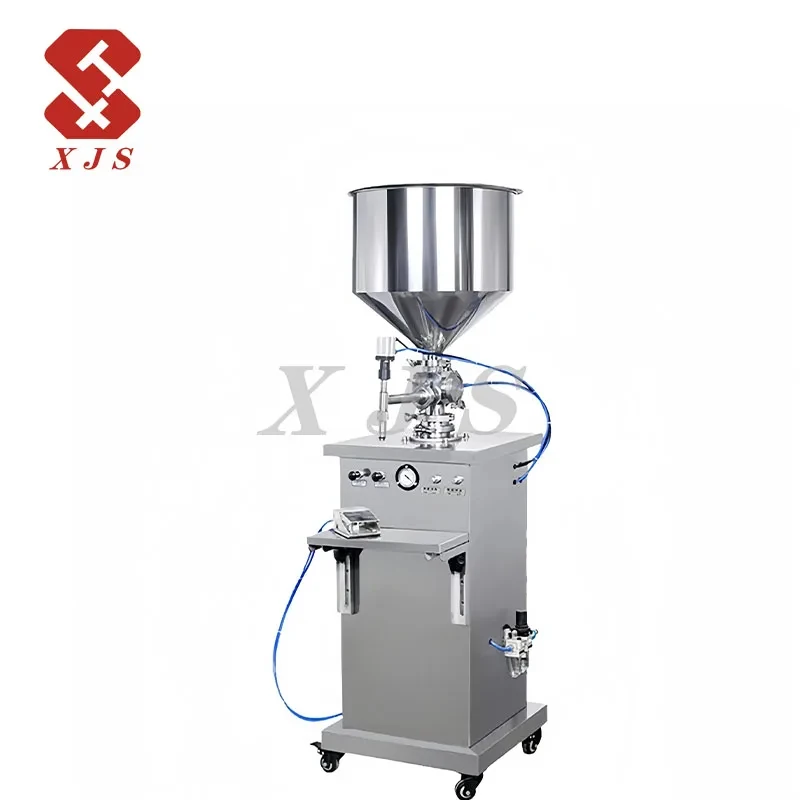 

Полуавтоматическая пневматическая поршневая машина для розлива кремов, паст, лосьонов, мазей и косметики