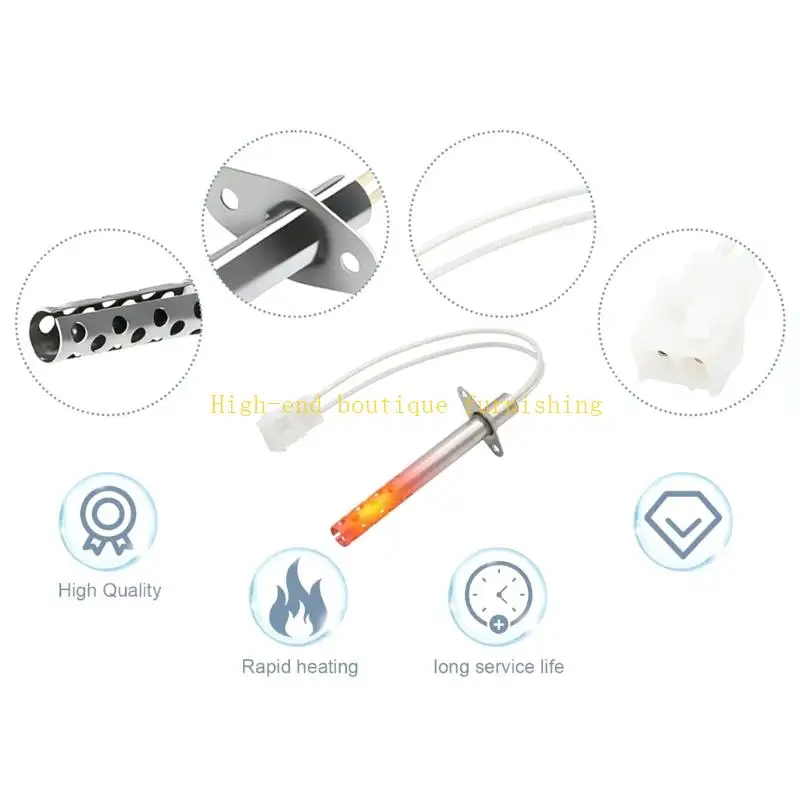 Universal 41-604 Furnace Hot Surfaces Ignitors Direct Replacement Easy Installation For 120V Furnace Systems Accessories