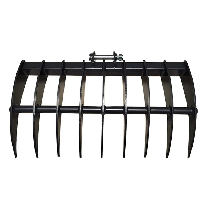 Iron Super Flexible Durable Leaf Rake 18 Inch Custom Color/1T Excavator