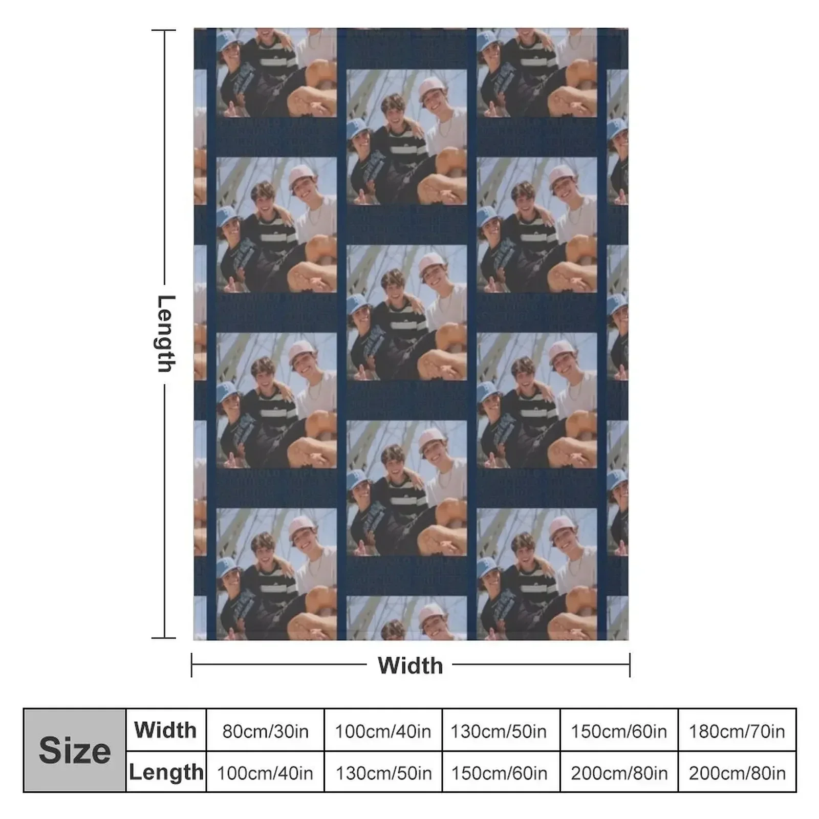 sturniolo triplets merch Throw Blanket For Sofa Thin Sofa Throw Blankets