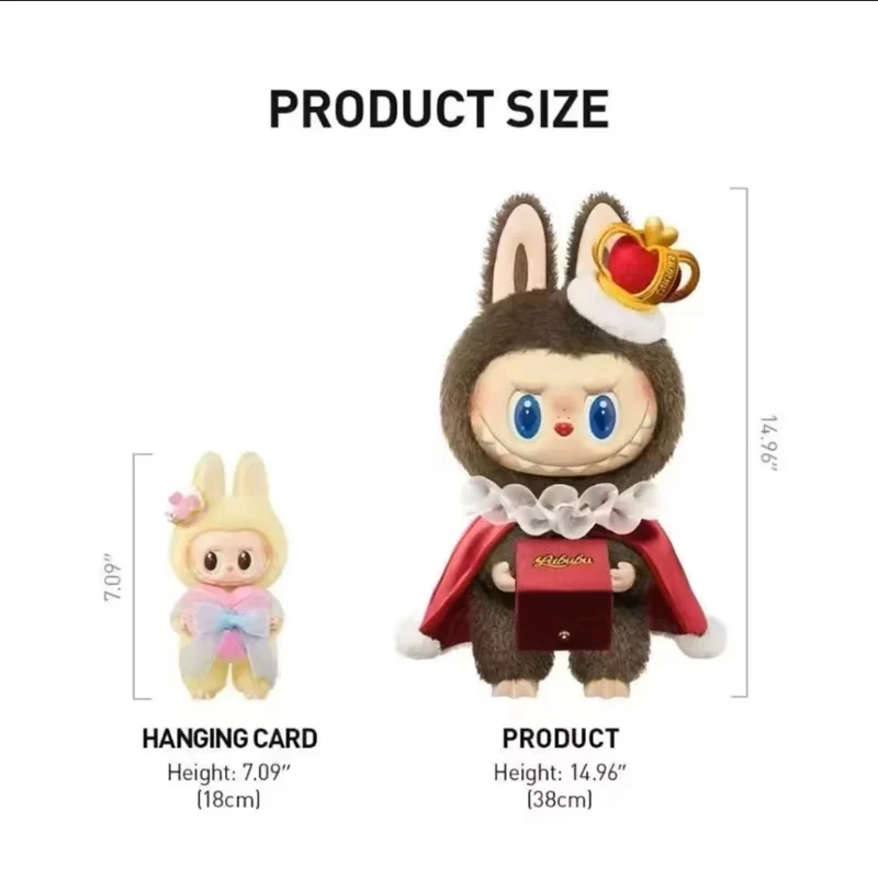 100% original Pre -sale The Monsters Labubu V3 Let‘S Checkmate Series Vinyl Face Doll Figure Queen Keychain Pendant Labubu 