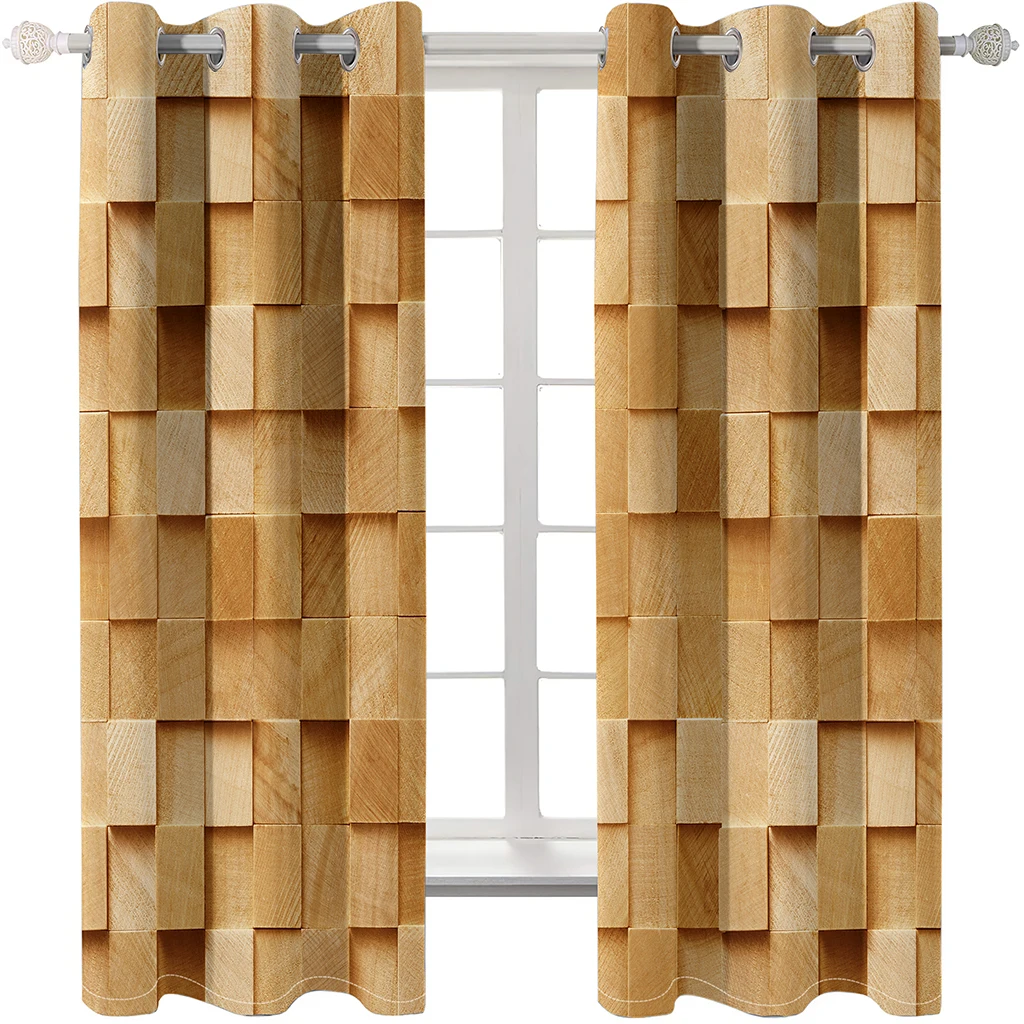 Beautiful Photo Fashion Customized 3D Curtains High quality custom 3d curtain fabric brick curtains