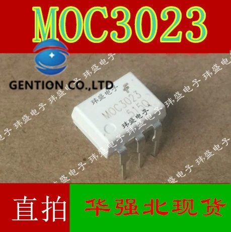 

10 шт. развязывающий фотоэлектрический соединитель MOC3023M DIP-6 плотности MOC3023 в наличии 100% новый и оригинальный