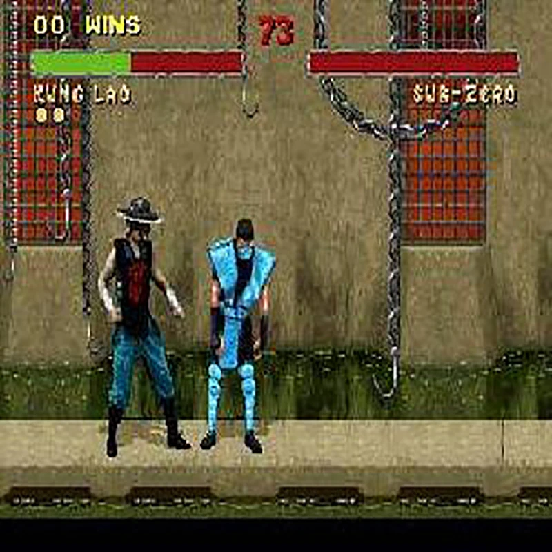 16bit game card：Mortal Kombat II  ( USA Version!! )