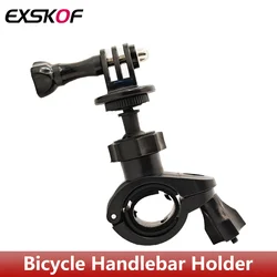 Bicycle Handlebar Mount for GoPro Hero 13 12 11 10 9 DJI OSMO Action 5 pro 4 3 Bike Camera Holder Compatible with Action Cameras