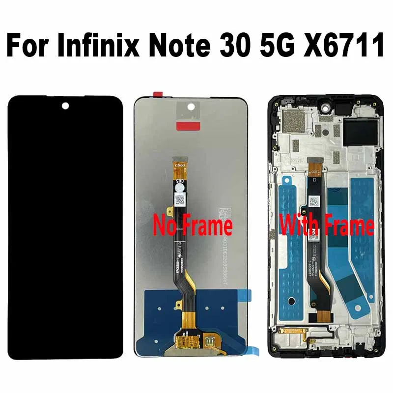 

For Infinix Note 30 5G X6711 LCD Display Touch Screen Digitizer Assembly For Infinix Note 30 5G LCD