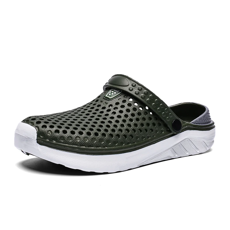 Men's and Women's Summer Lightweight Slippers Wading Shoes Couples Vacation Casual Beach Shoes