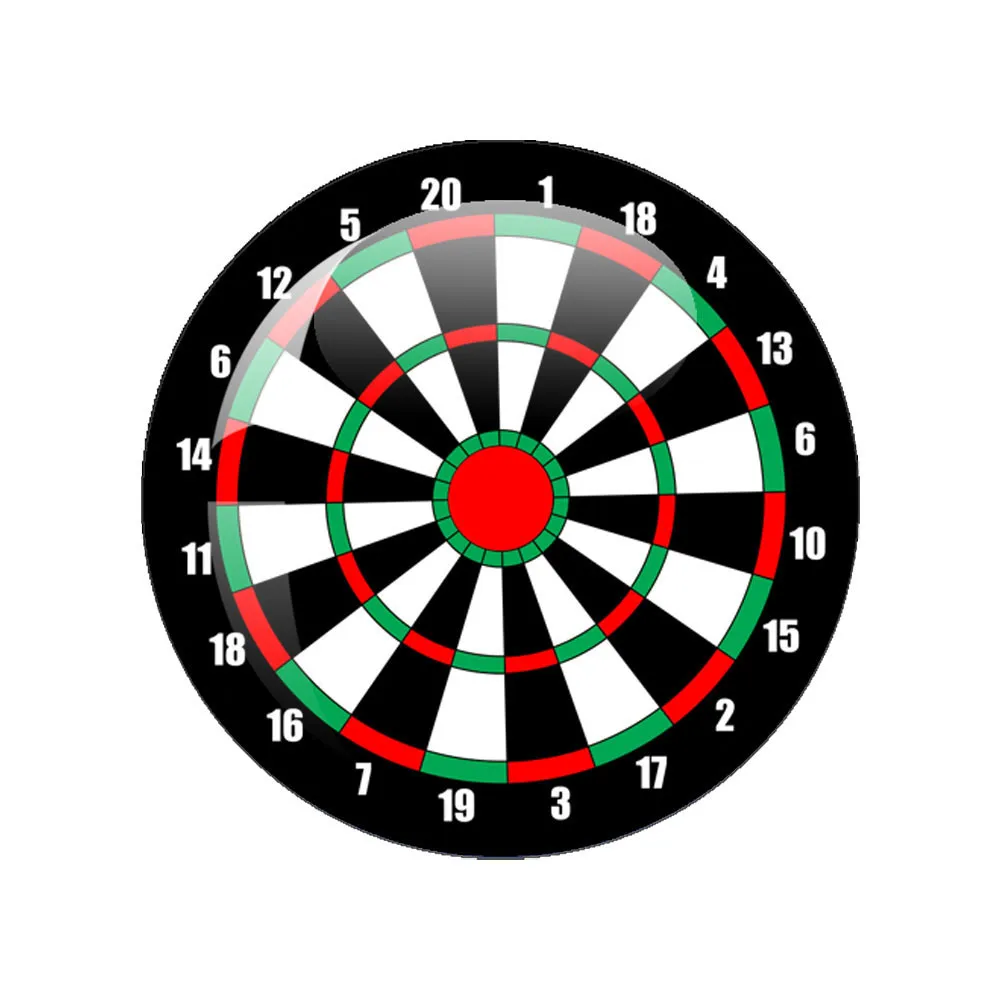 السهام الإبداعية المستهدفة الزجاج كابوشون ، قبة الصورة ، مسطحة الظهر ، مما يجعل النتائج ، الهدايا والمجوهرات ، 10 من من من من من من من الخلف #3