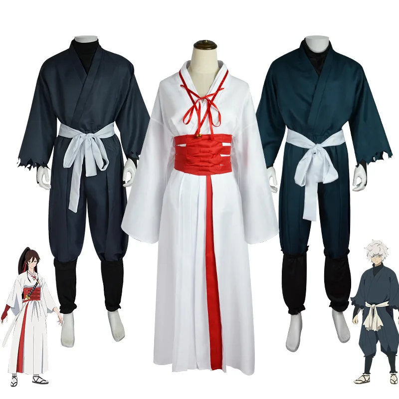 

Anime Jigoku Raku Hell's Paradise Gabimaru Cosplay Costume Jigokuraku Yamada Asaemon Sagiri Cosplay Uniform Kimono Halloween