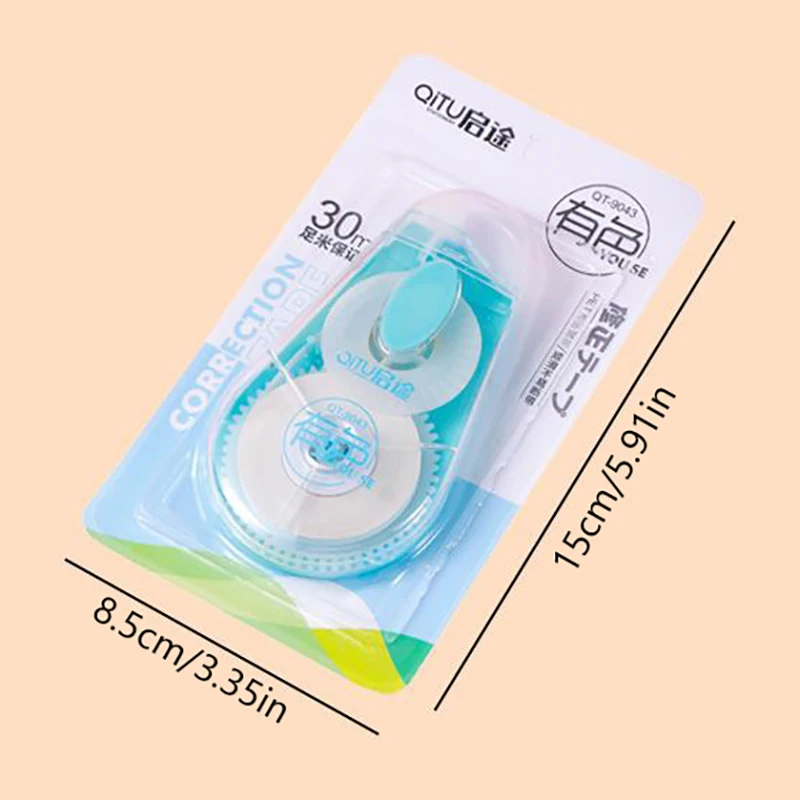 มินิน่ารักเทปแก้คำผิดหลากสีอุปกรณ์เครื่องเขียนที่ถูกต้องสำหรับการเขียนพกพาขนาดเล็กเครื่องเขียน