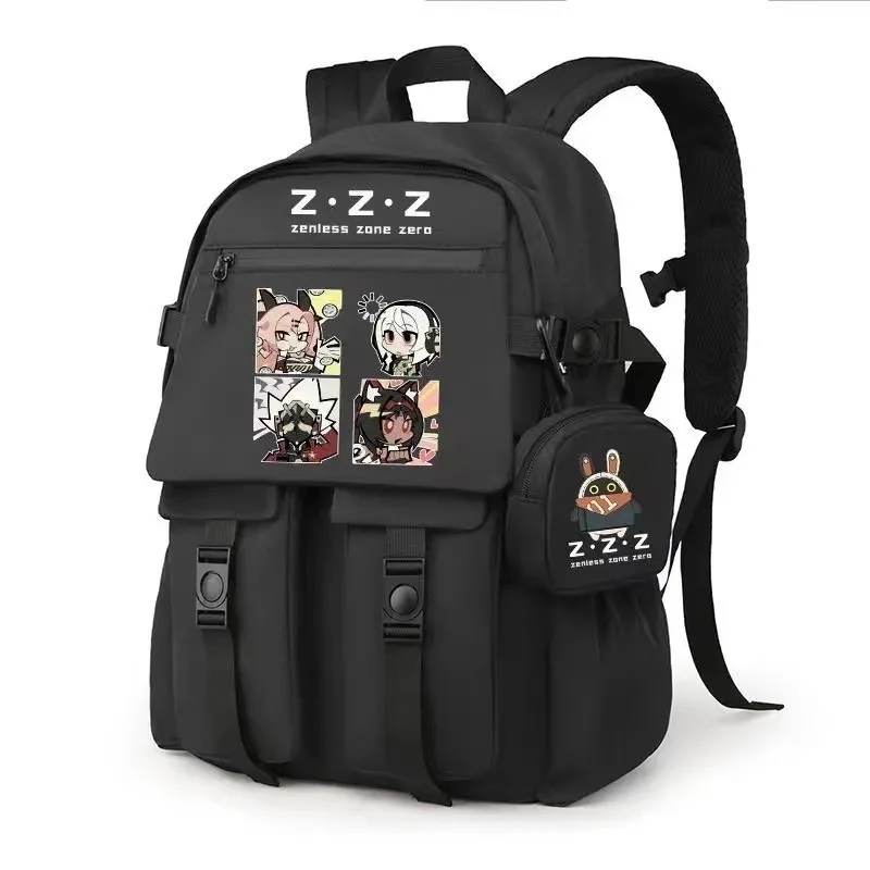 Game Zenless Zone Zero Bangboo Backpack For Kid Back To School