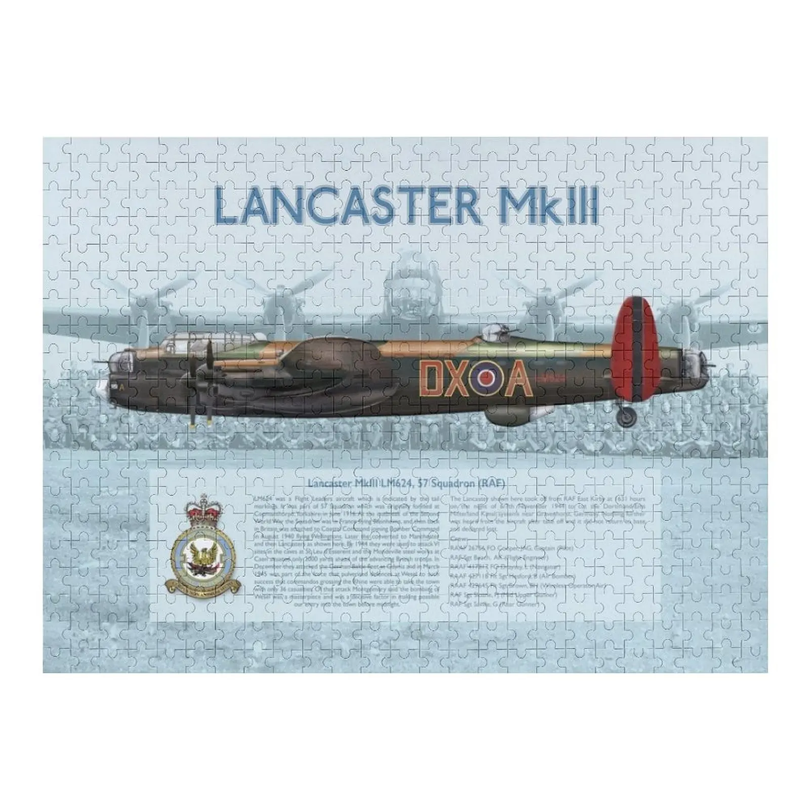 

Lancaster LM624 Jigsaw Puzzle Personalized Personalised Jigsaw Customized Gifts For Kids Puzzle