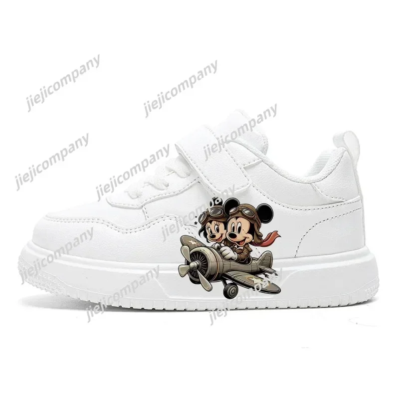 

Disney Basket Shoes Cute Angel Tennis Shoes Couple White Shoes Children Casual Sneakers Stitch Sport Shoes-34