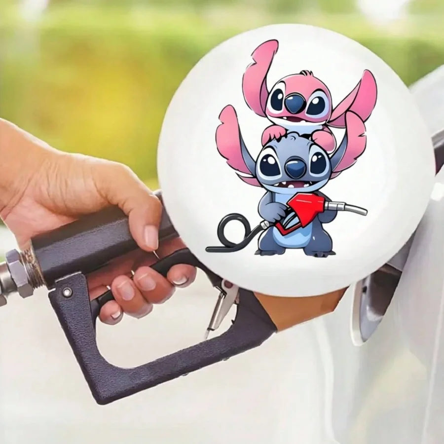 

1 шт. наклейка на крышку маслозаливной горловины, милая наклейка, доступная цена, наклейка на крышку маслозаливной горловины, наклейка для украшения автомобиля