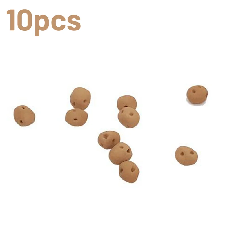 10Pcs/Lot Clay 1:12 Scale Dollhouse Fruit Food Vegetables Miniature Potato for Doll Kitchen Toys