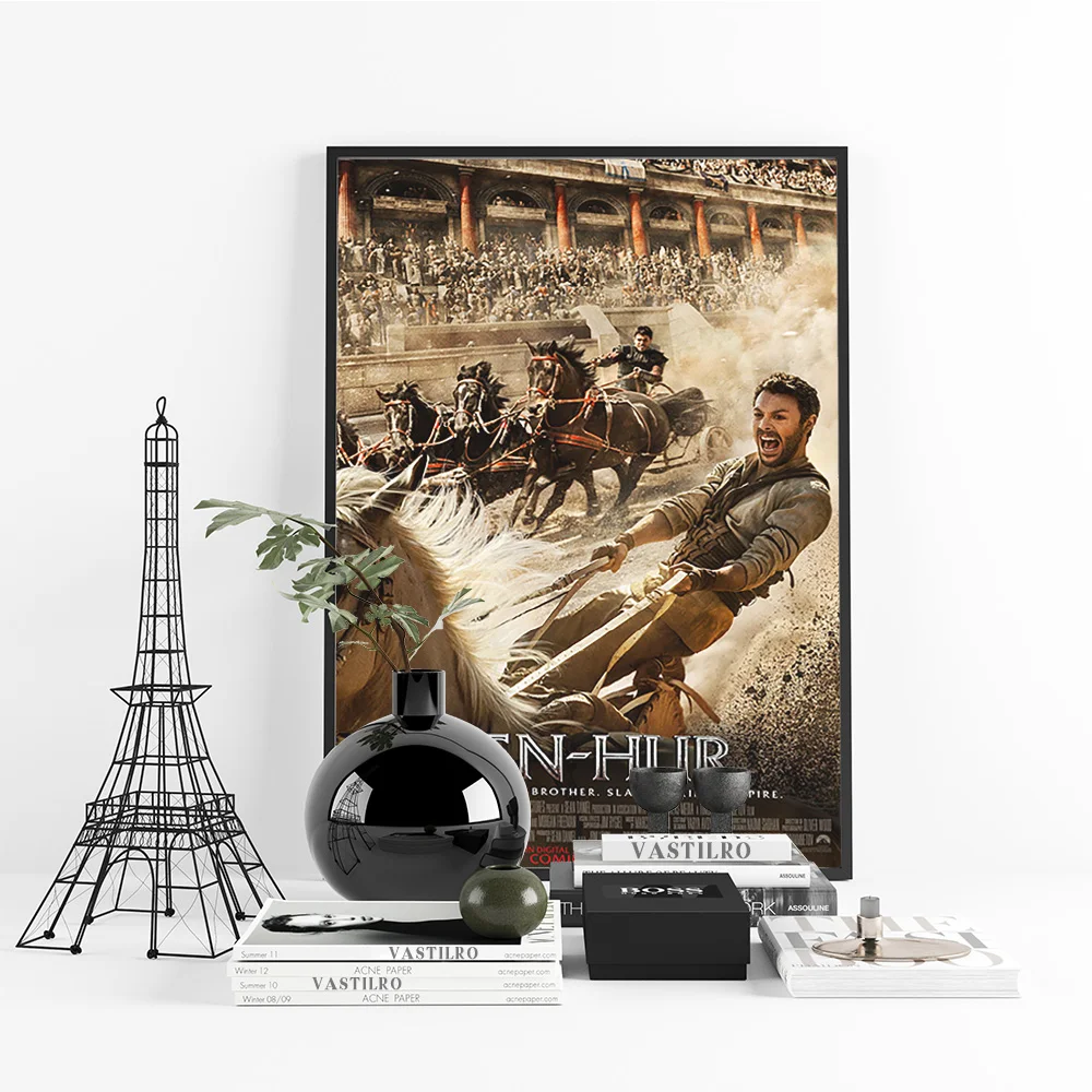 Ben Hur Religious Epic Film Art Print Poster Movie Wall Picture Canvas Painting Video Room Cinema Home Decor