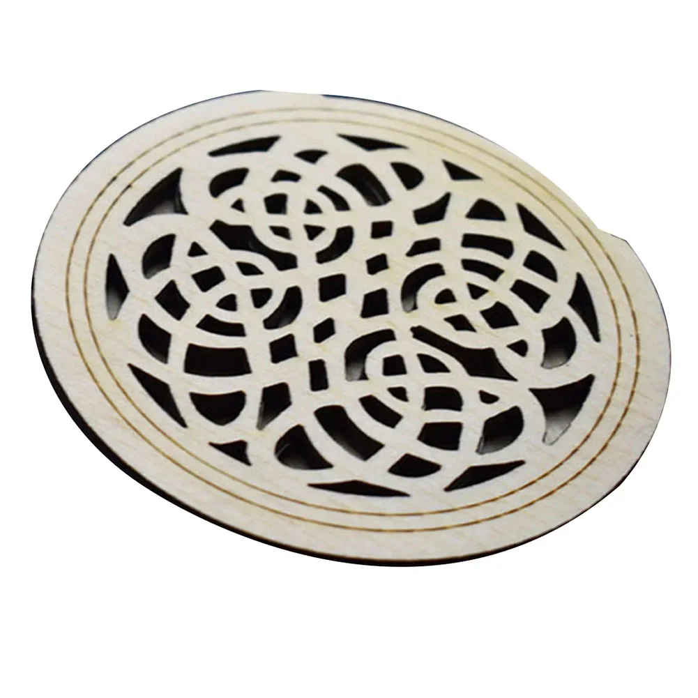 10.5 X 0.9cm / 4.1 X 0.4in Cover Soundhole Cover Wooden Folk Compact Cover Lightweight Professional Sound Hole