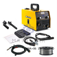Portable 110V&220V MIG-250 Arc IGBT Inverter Welder CO2 Gas or Gasless MMA/MIG/TIG Welding Machine