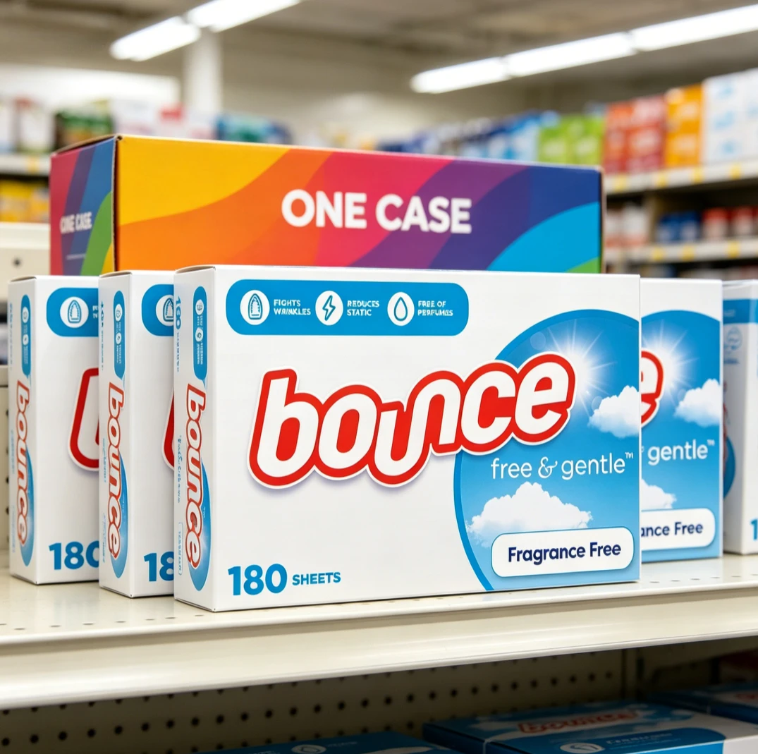 Fabric Softener Sheet - Duże, bezwonne płatki do suszarki, hipoalergiczne,