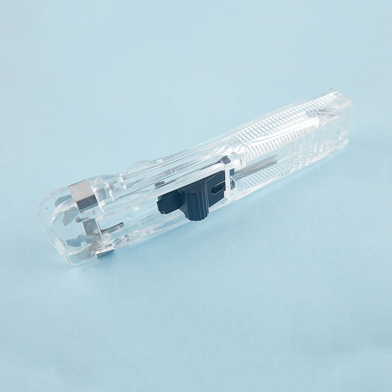 Manual Paper Clip With Refill Metal Stapler Paper Clip For File Binding Stationery Portable Practical Metal Stapler Paper Clip