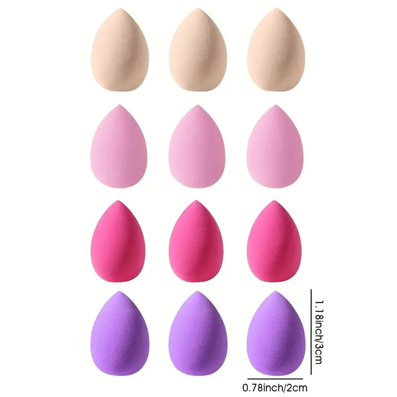 5 pcs Mini Makeup Sponge Blender Set for Foundation, Powder, Concealer and Eye Shadow  Beauty Tool makeup free shipping