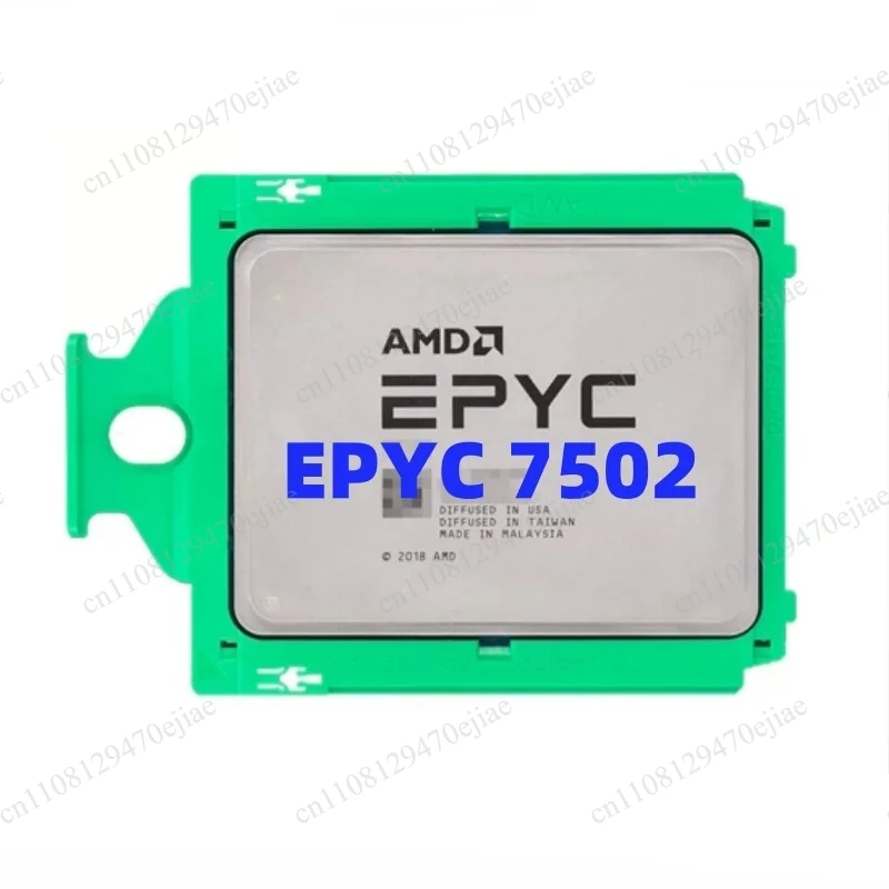 AMD EPYC 7502 Server CPU - 32-Core 64-Thread, 2.5GHz (Boost up to 3.35GHz), 128MB Cache, Socket SP3