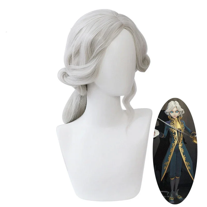 Game Identity V Photographer Cosplay Party Stage Singer Tuxedo Boots Joseph Desaulniers Role Play shoes Wig Shoes Anime Cospaly