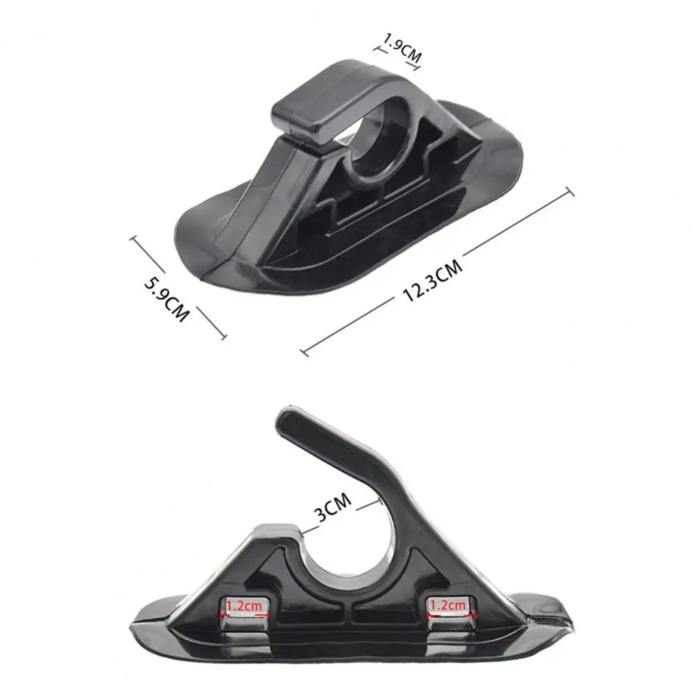 Sturdy Deck Mounted Paddles Clip Bracket Long Service Life Paddle Storage Buckle High Strength Kayak Accessory