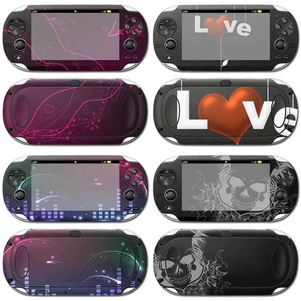 Design Waterproof Games Accessories Vinyl Decal for PS vita 1000 Skin Sticker