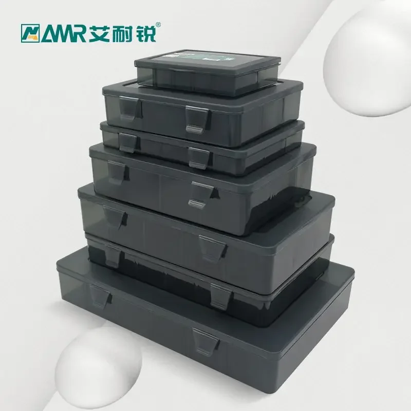 Transparente PP Plastic Parts Box Partition, Armazenamento Screw Partition, Multi-cell Tool Organizer, Acessórios