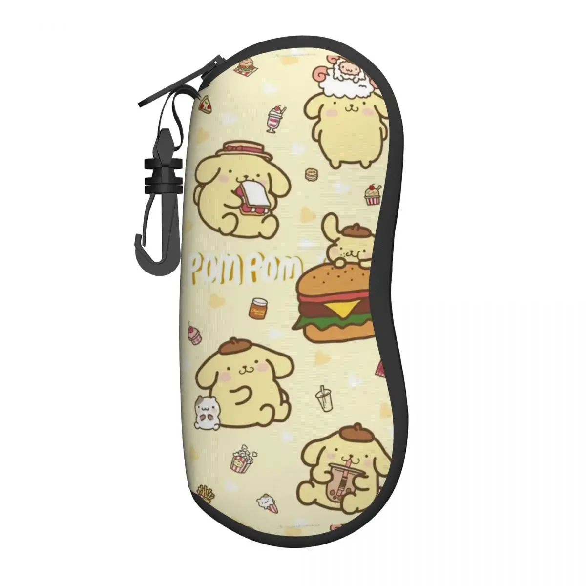 Cute Pom Pom Purin Dog Glasses Case Lightweight Cartoon Eyewear Protector Ultra Glasses Box