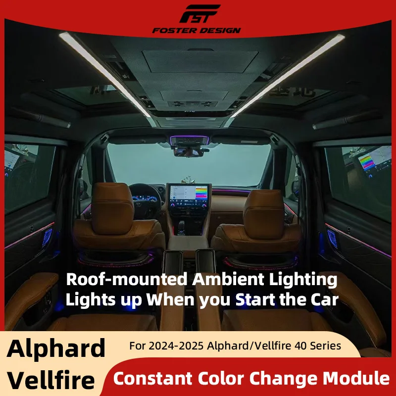 

Car Ambience Light Roof Constant Light Module For Alphard Vellfire 40 Series Automatic Color Changing Interior Accessories