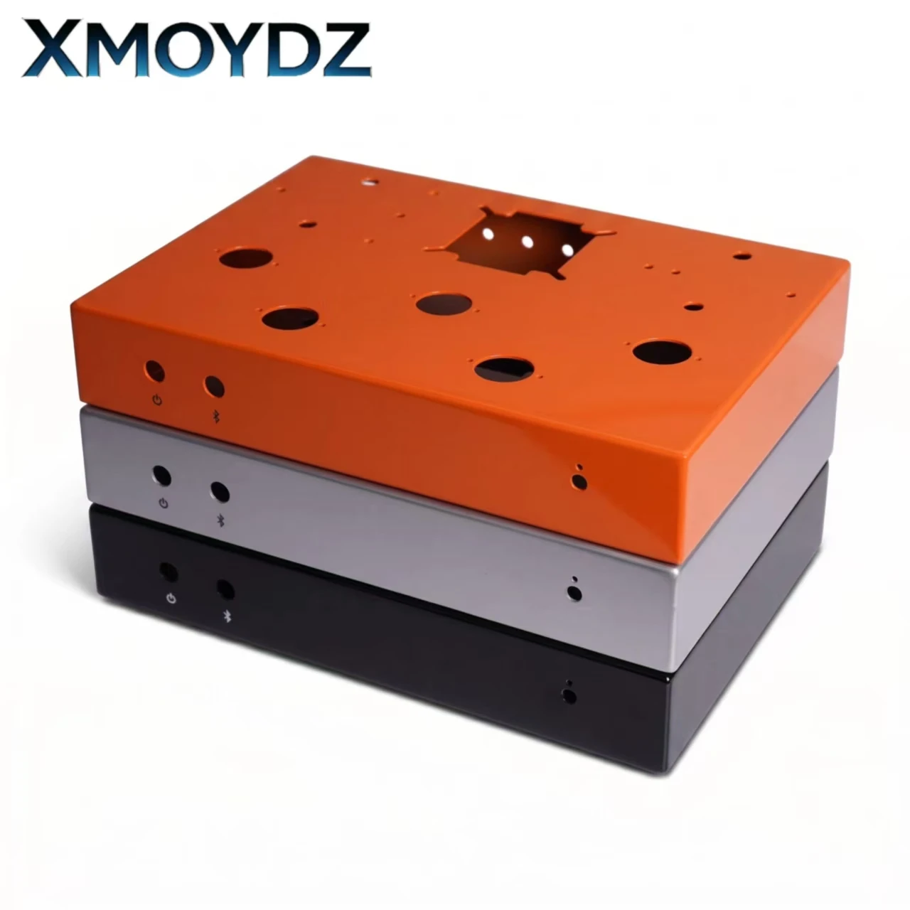Vacuum Tube Amplifier Chassis Painted Sheet Metal 331x231x58mm for EL34 KT88 KT66 DIY HiFi Universal Power Amp Enclosure Case