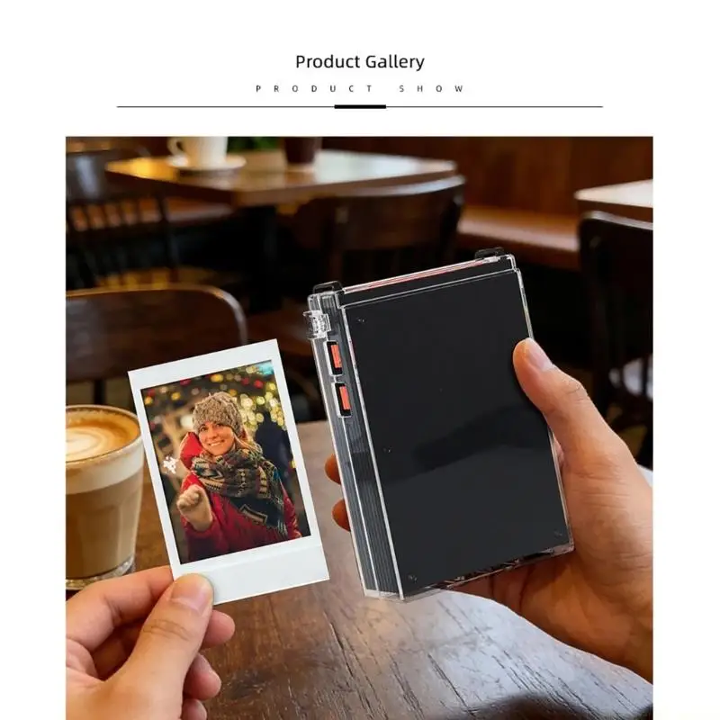 Protective Case For Mini Link+ Printer Clear Cover Lightweight Protective Dustproof Organization Case Replacement