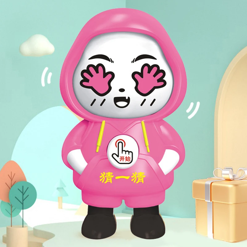 

Cartoon Face Morphing Keychain Toy for Kids; Stress Relief Gadget