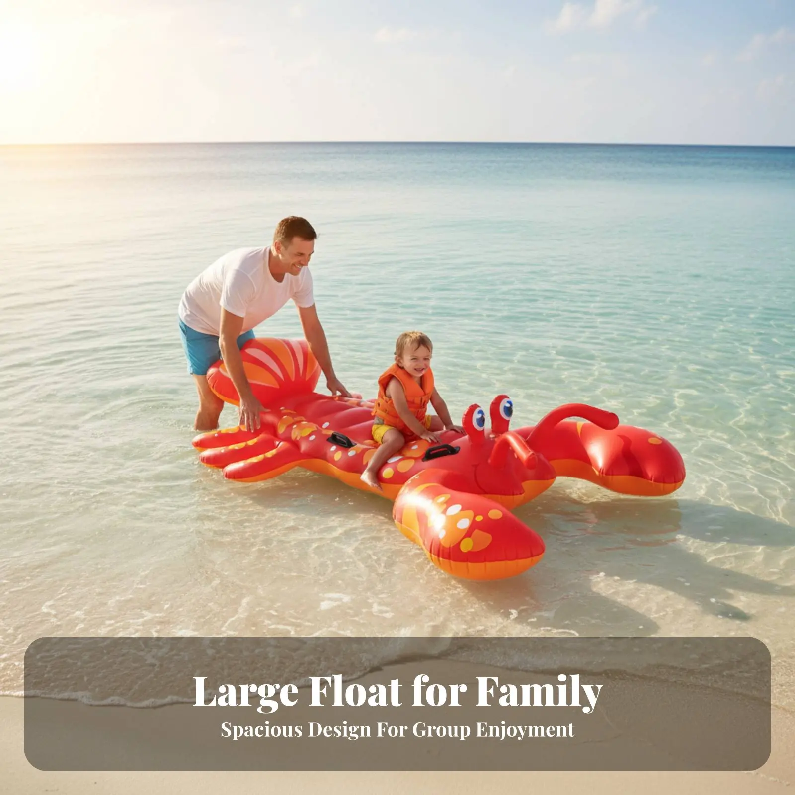 

Надувной плот-сиденье для бассейна, детская водная игрушка с ручками, большая вместимость