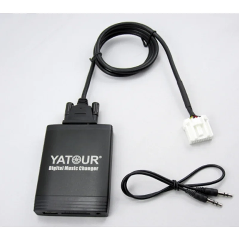 

Yatour Car Audio for Mazda 2 3 6 RX8 CX7 MPV Tribute Digital Music Changer MP3 USB SD AUX Stereo Adapter Ytm06