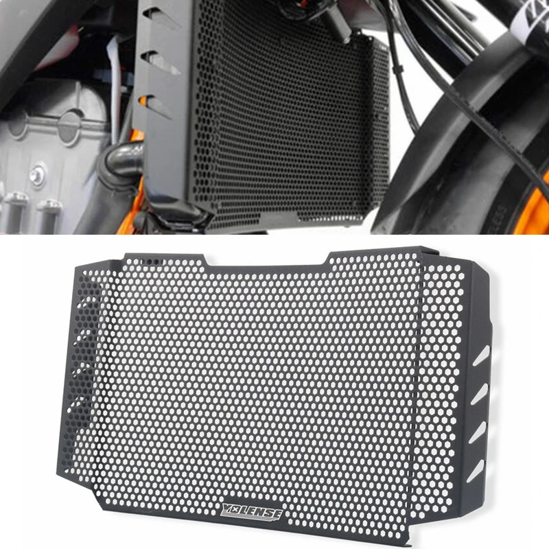 Motocicleta Radiador Grille Guard Cover, Refrigerador de óleo de água para DUKE 790 2022-2023, DUKE 890 2021-2023