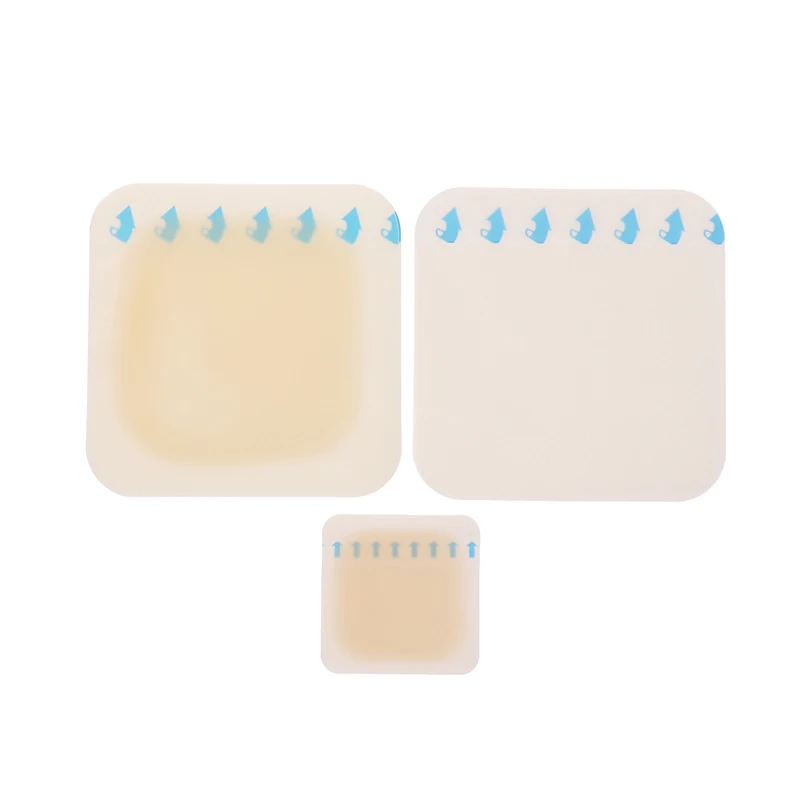 1Pc Hydrocolloid Wound Dressing Fast Healing Thin Soft Self Adhesive Breathable Hydrocolloid Dressing Non Irritating For Burn