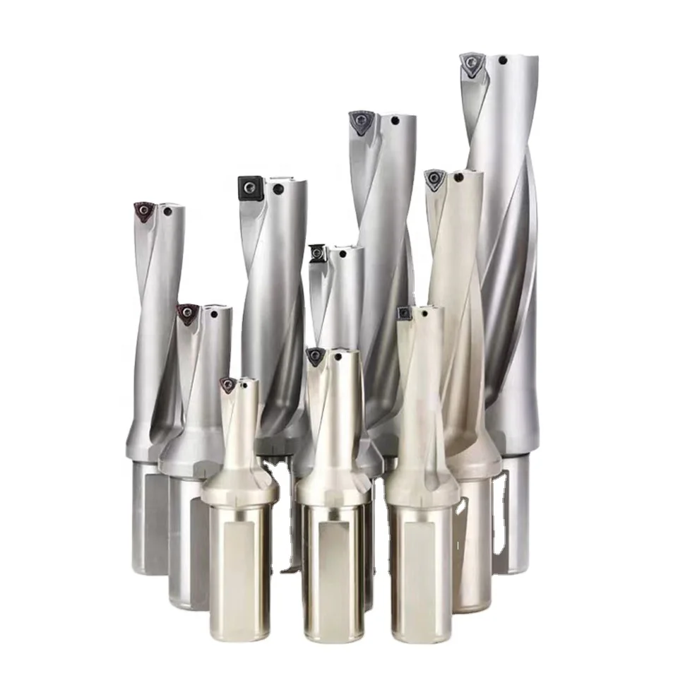

Indexable High Speed Indexable Fast Drill Bits 2D U Drill Cutter For WCMX SPMG Inserts